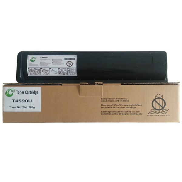 T - 4590U Toshiba Black Toner Cartridge With Chip Compatible Finished ISO9001