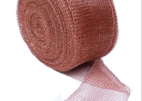 Custom Stainless Steel Copper Knitted Wire Mesh Gas Liquid Filter