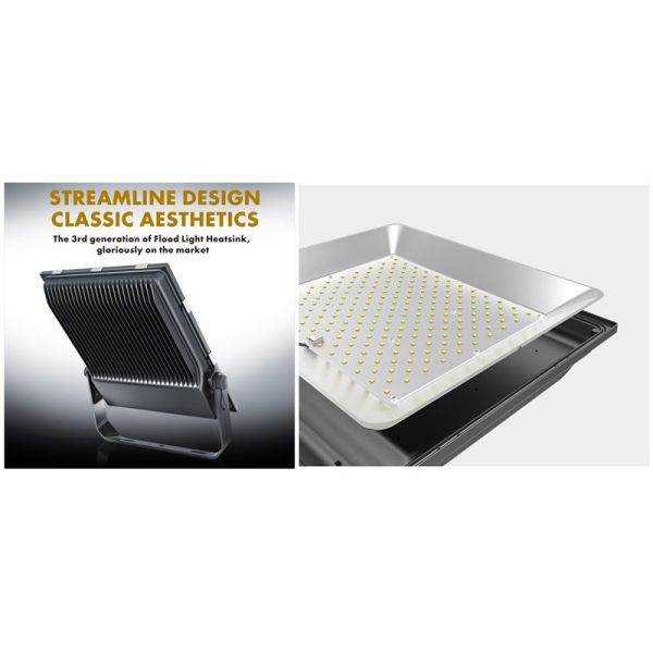 120lm/w IP65 Waterproof Led Flood Lights 10w 20w 30w 50w 80w 100w 150w 200w 3 Years Warranty