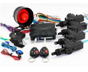 ABS Car Security Alarm System With GPS Tracking Central Lock System Fuel Monitoring