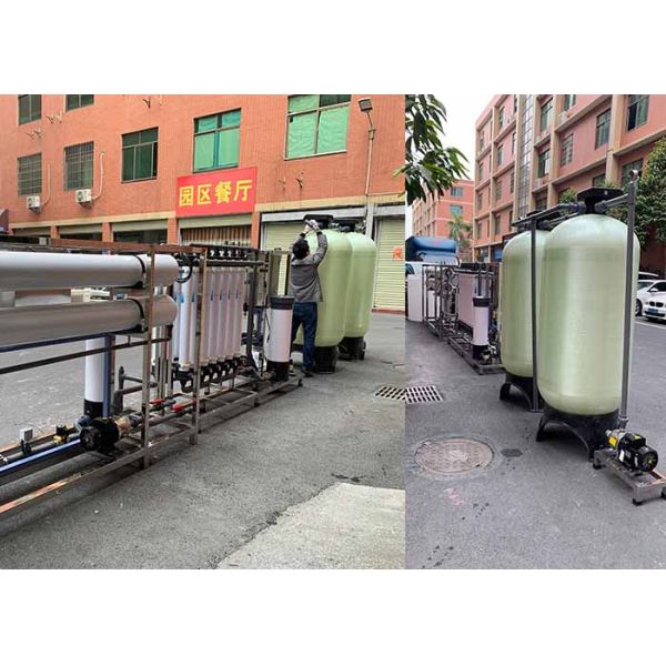 3000LPH Brackish Water RO System Reclaimed Water Reuse Equipment