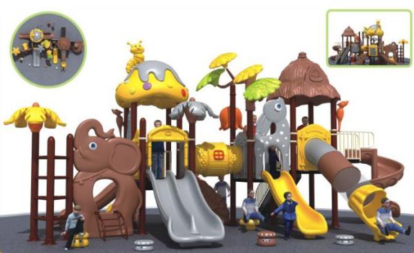 factory supply 3-15 year kids adventure playground equipment for outdoor