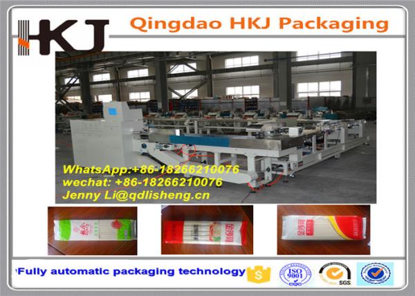 Stainless Steel Material Spaghetti Packaging Machine With Four Lines 14.5KW Power