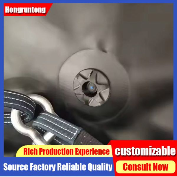 2Bolsa de elevación de aire de.0m de 20 toneladas de capacidad antiabrasión plegable para una rápida instalación