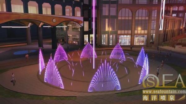 Contrôlez sans effort la musique et les couleurs de nos fontaines en acier inoxydable