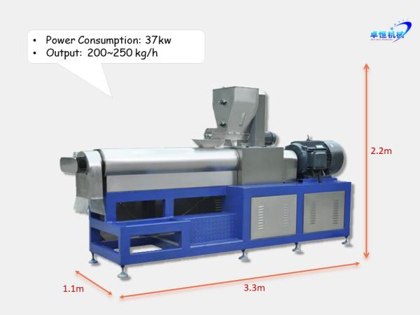 Stainless Steel Automatic Durable Puffing Snacks Making Machine for Snack Production