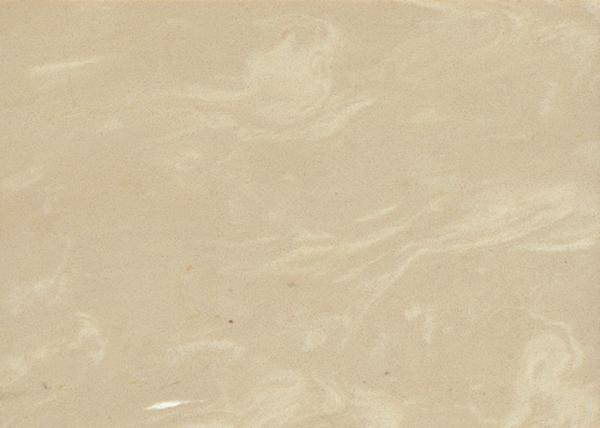 Natural Looking Quartz Vanity Tops , Marble Like Quartz High Tensile Strength