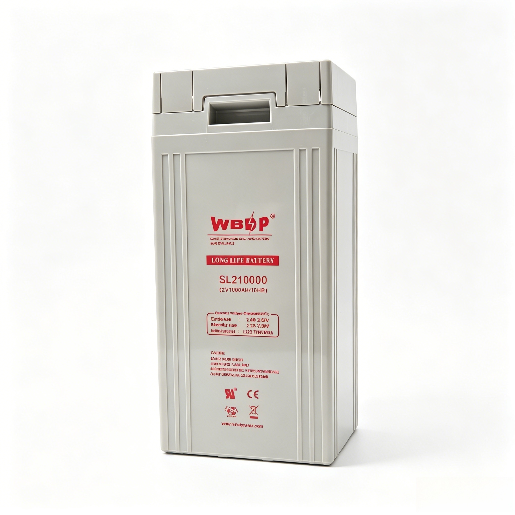 1000AH 2V AGM Battery Stationary Universal Backup Battery Rechargeable