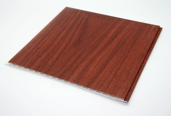 CE ISO9001 UPVC wall panels / Grain interior cleanable wall paneling for decoration