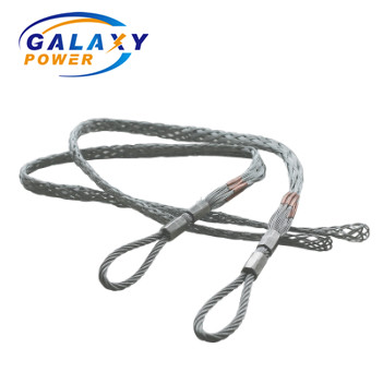 Double Head Temporary Mesh Sock Joints 20KN Transmission Line Accessories