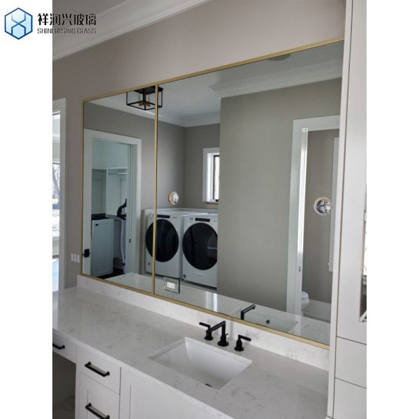 Large Full Length Mirror Glass with Simple Style Silver Finish 2mm-6mm Aluminum Mirror