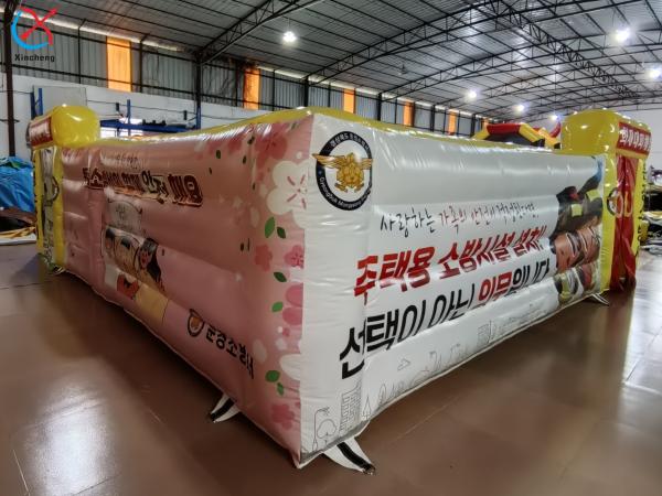 Commercial Outdoor Interactive Game Inflatble Maze Game For Party Event