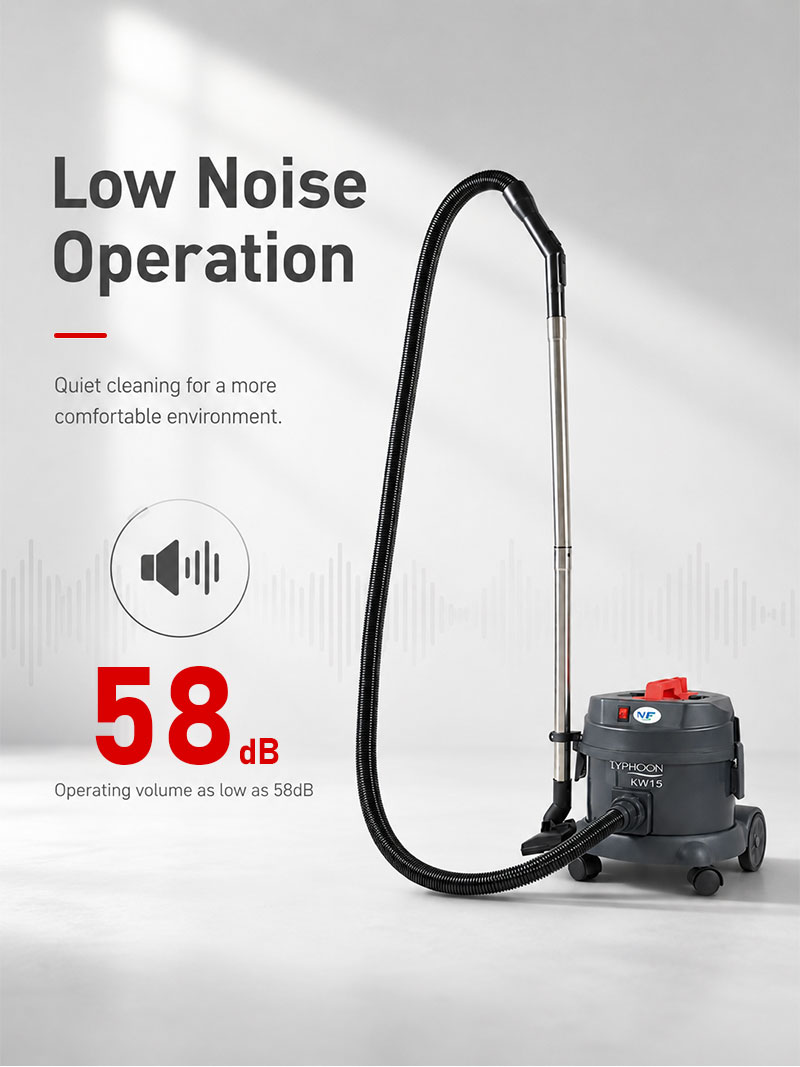 Convenient Commercial Vertical Vacuum Cleaner Special Silent Vacuum Cleaner for Hotel