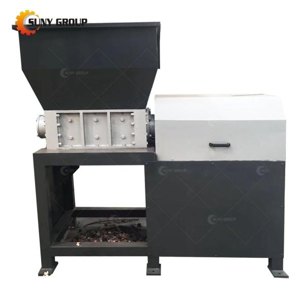 3300KG Peso 15000W Potência Usada Botela de Plástico de Pet Shredder Madeira Double Shaft Mini Shredder Machine