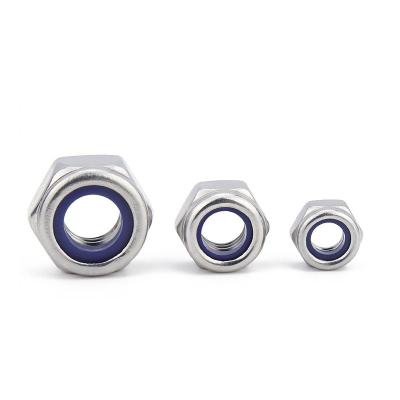 M16 Stainless Steel Nuts Coarse Thread Hex Jam Nuts Grade 8.8