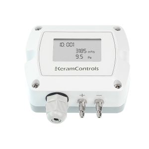 KAF110 Series Air Volume Transmitter with Polycarbonate & ABS Housing, LCD