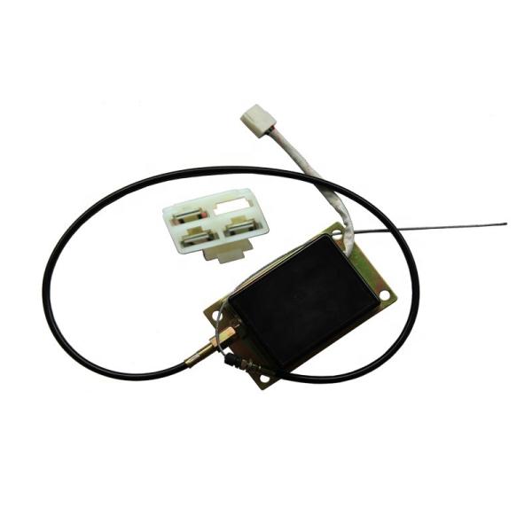 37B34-56010 Excavator Spare Parts Diesel Engine Shut Off Valve Stop Solenoid Valve 24V