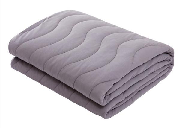 Machine Quilting Full Size Down Comforter , Solid Lightweight Down Comforter