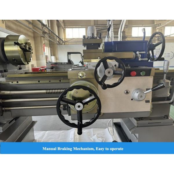 SMTCL High Precision High Rigidity Metal Flange Cutting Ordinary Lathe CA6140a/1000mm Manual Lathe