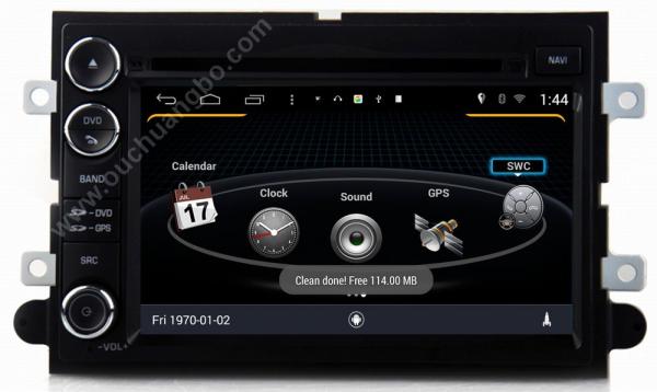 Ouchuangbo audio dvd stereo navi multimedia Ford Explorer 2006-2010 with aux BT miror link  android 4.4 OS