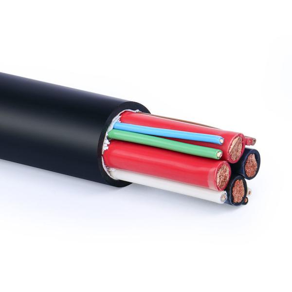 3X2.5mm Submersible Pump 16mm 4 Core Flexible Fire Resistant 4G 1.5mm2 Rubber Underwater Waterproof UTP Cable