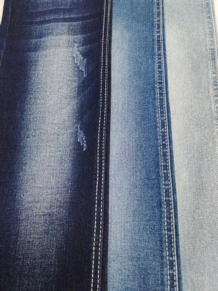 Shrink  Resistant  10.2oz Stretch Denim Fabric Right Twill  For Denim Pants