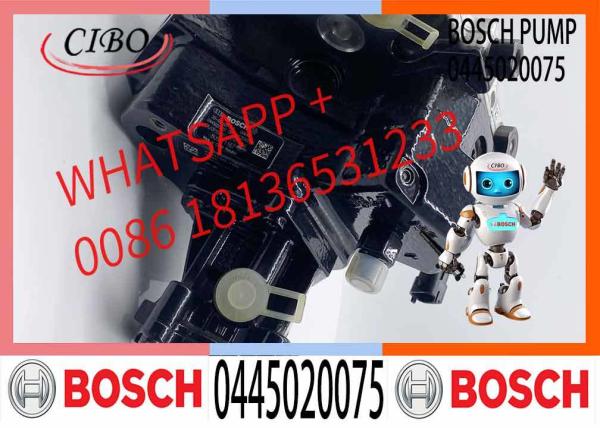 pompe d'injection de carburant diesel à haute pression 0445020075 0986437350 0445020208 pour le camion HOWO MAN