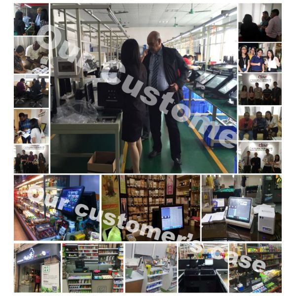 Windows/Android 12inch POS Systems With LED8 Display And 32GB-256GB SSD Capacity