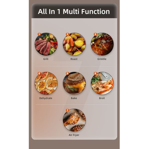 7 In 1 Electric Air Fryer 10L All In 1 Home Kitchen Appliances