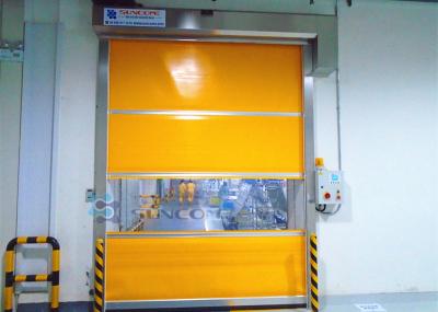 3 Frases Industrial PVC porta de cortina painel de toque para sala de limpeza