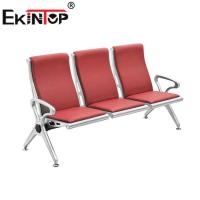 Cadeira de espera de aço inoxidável de 3 Seater para hospitais 1220mm×680mm×800mm