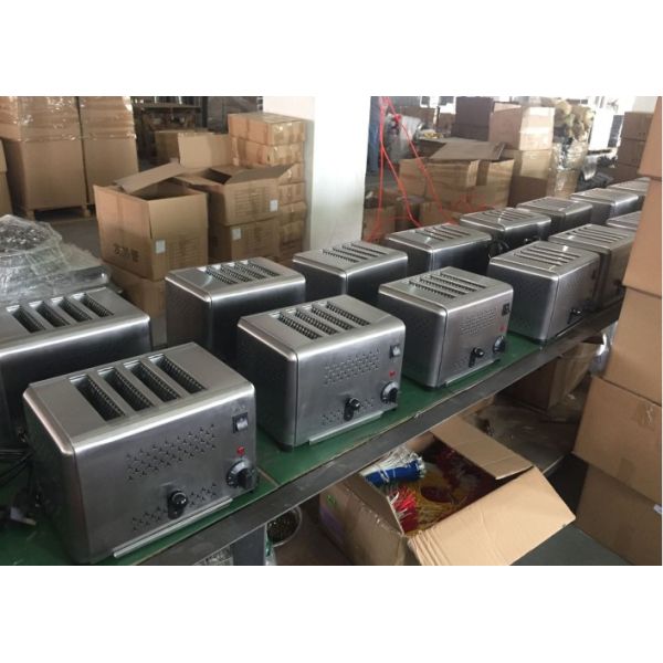 Custom Logo Commercial Toaster Hot Dog Stainless Steel Grill Toaster Machine