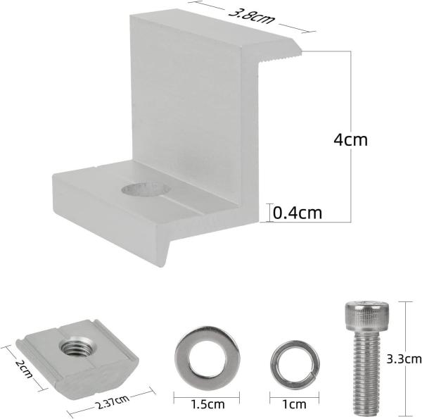 Snow Load 1.5KN/m2 AS/NZS Standard Solar Bracket for Pantile Tile Roof Adjustable Hook
