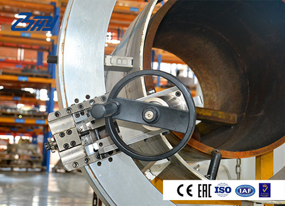 Self Centering Pipe Cutting And Beveling Machine , Split Frame Machine