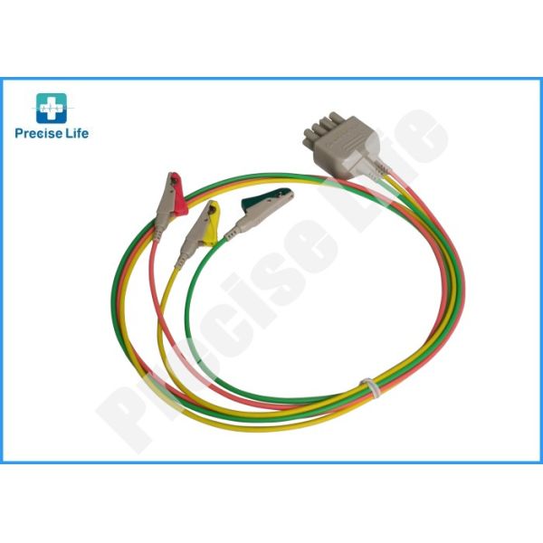 Нихон Кохден BR-903P ЭКГ Свинцовый провод TPU 0,5 м ЭКГ кабель с клипом