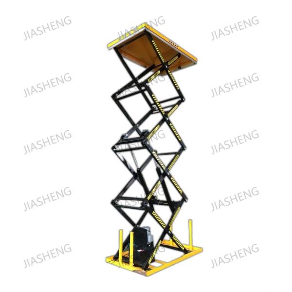 Stationary Electric Hydraulic Scissor Lift Tables Max Height 4140mm 400kg