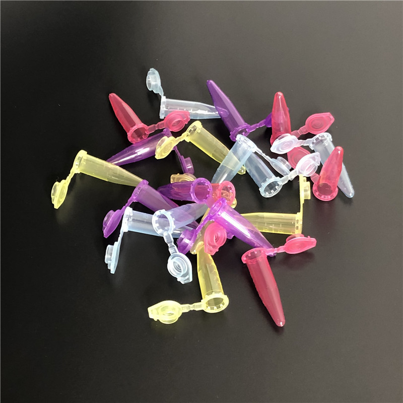 Transparent Colored Centrifugal Tube 50ml 0.2ml 0.5ml 1.5ml 2ml 10ml 15ml Micro Centrifuge Tube for Laboratory