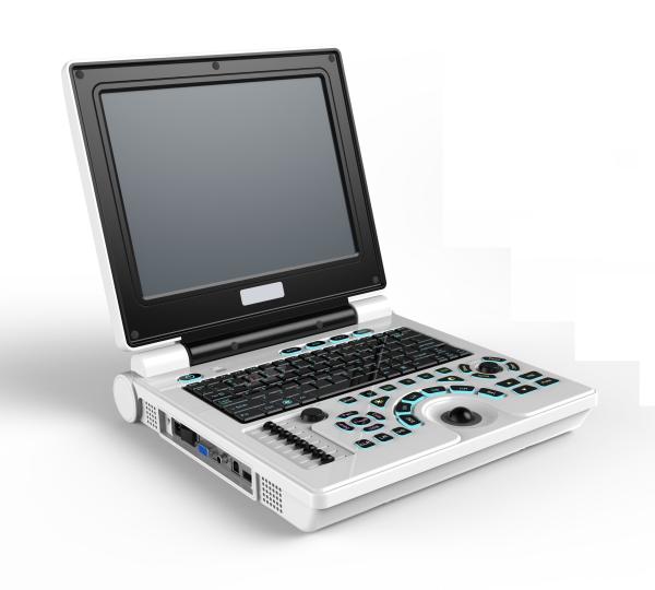 Black&white Portable Medical Ultrasound Scanner Machine for Vet Use