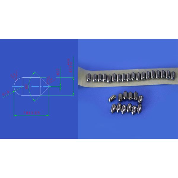 Customized Tungsten Carbide Button For High-Strength Dowel Pins