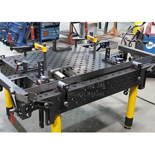 3D Welding Table with D16 Holes for Quick Fixture Setup
