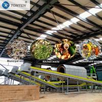 Equipamento de tratamento de resíduos urbanos para reciclagem