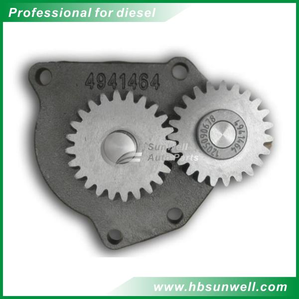 Cummins ISLe Engine Oil Pump Replacement 3991123 4941464 Cast Iron Material