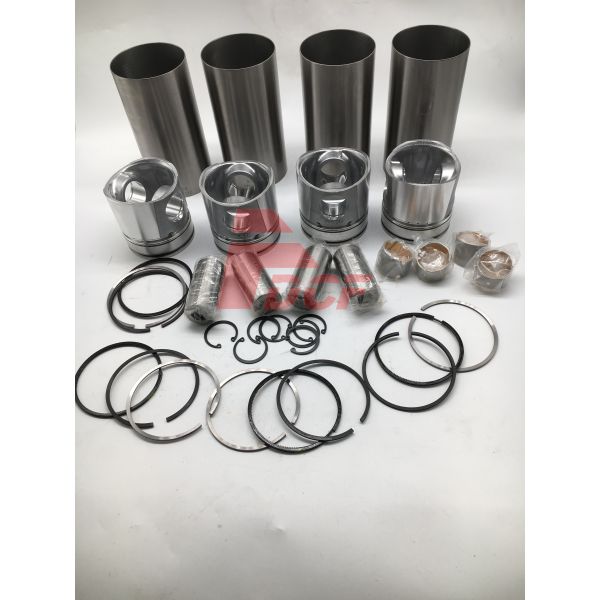 4D102 Engine Cylinder Piston Liner Kit for Komatsu Excavator PC60 - 7