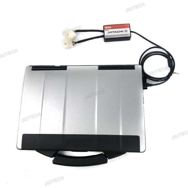 Pour le Dr.ZX Diagnostique câble USB 4Pin et connecteurs 6Pin Cont Pour Hitachi Scanner Diagnostique Excavator Diagnostic Outil + CF53 Laptop