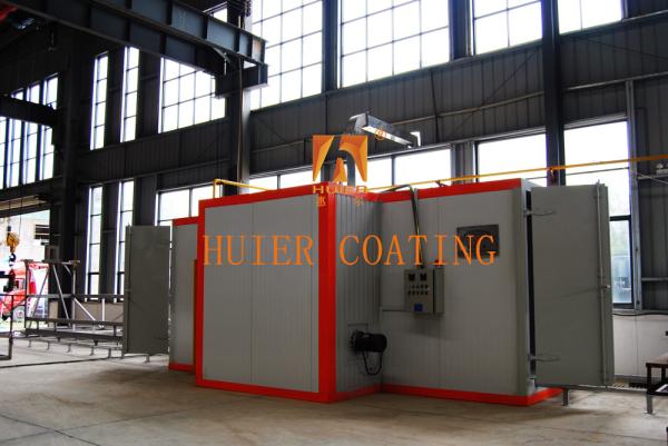 24KW Industrial Powder Coating Oven Double Sided Double Door Type L8500*W2800*H3200mm
