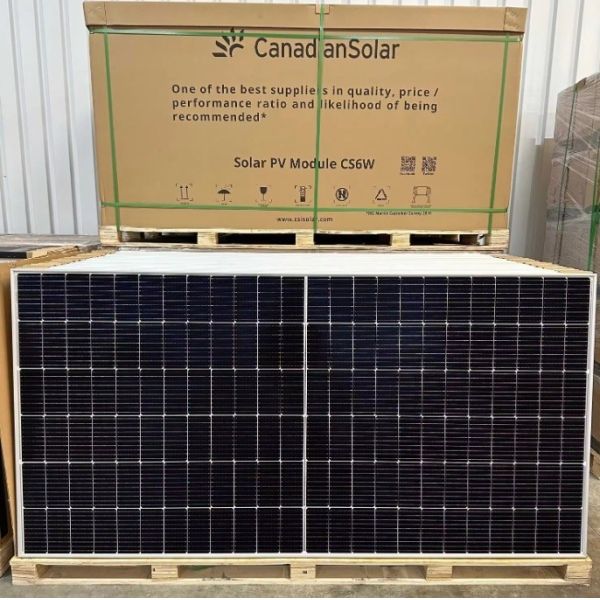 CanadianSolar BiHiKu6 CS6W-530 535 540 545 550 555W Bifacial Monocrystalline Module