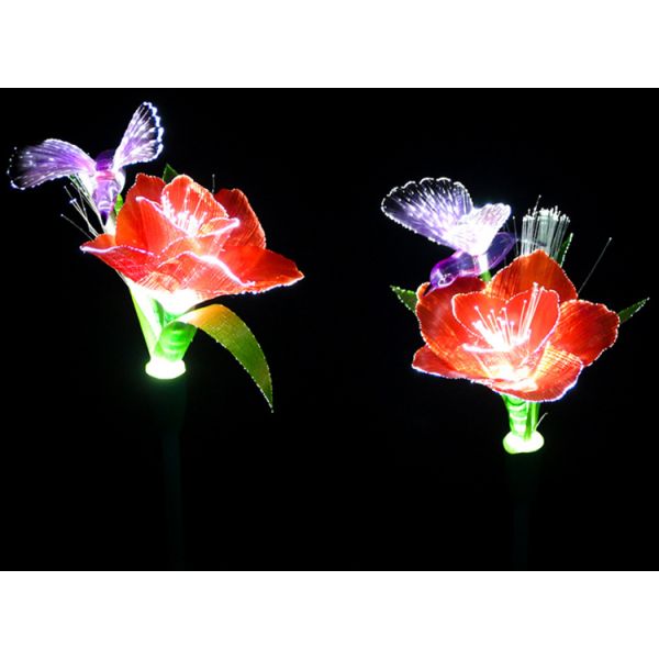 LED optical fiber rose hummingbird wedding scene layout lighting festival commercial beauty display bright decoration