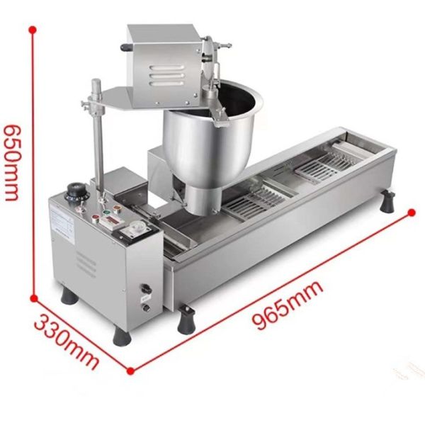 Timer setting scope 0-30 seconds Multi-functional Donut Fryer