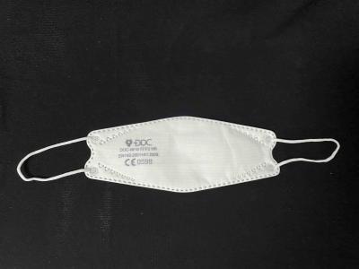 Non Woven Fabric EU Certified 4ply FFP3 Fish Type Half Mask