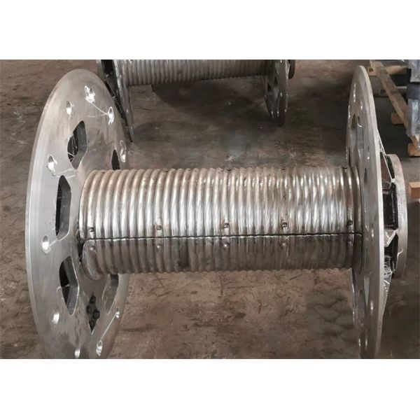 Wire Rope/Cable Winch Drum Fixed Q355B Lebus Sleeves, Plug Welding